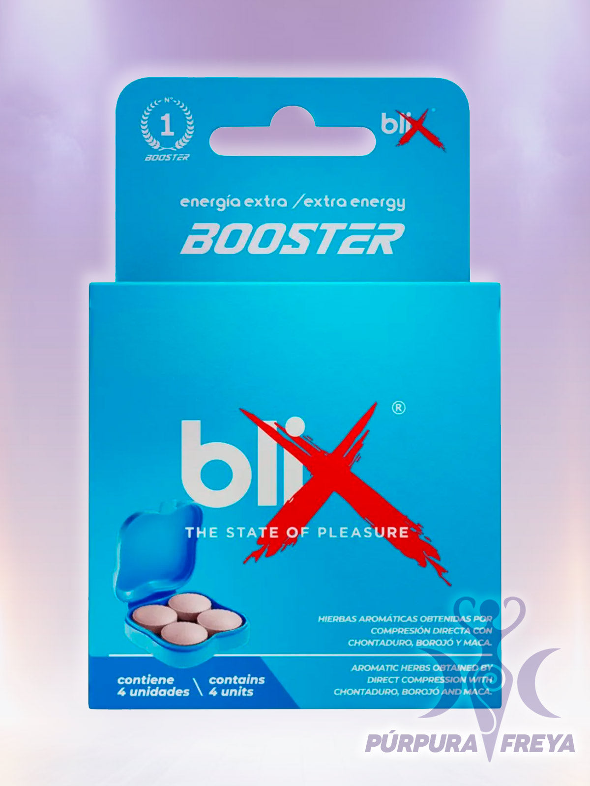 BLIX BOOSTER ENERGÍA EXTREMA MEN X4 TABL