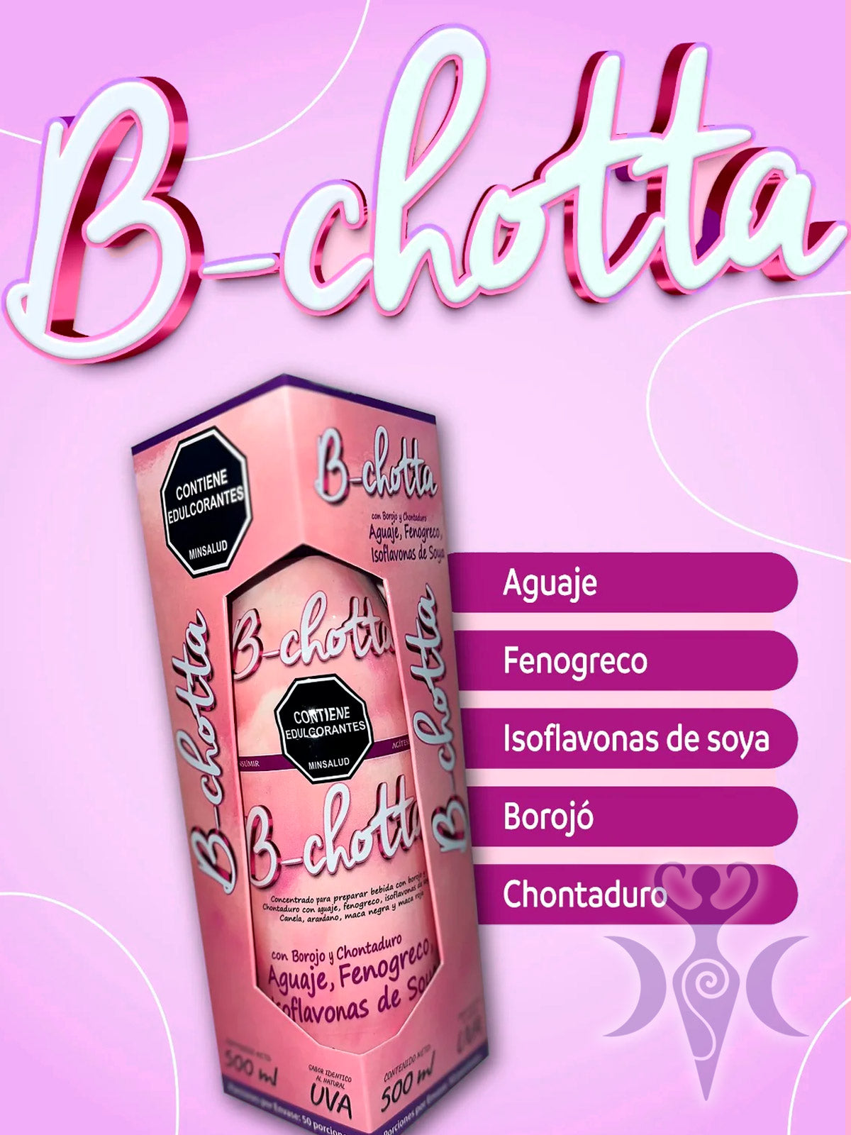 POTENCIADOR B-CHOTA FEM AUMENTA EL LIBIDO 500 ML