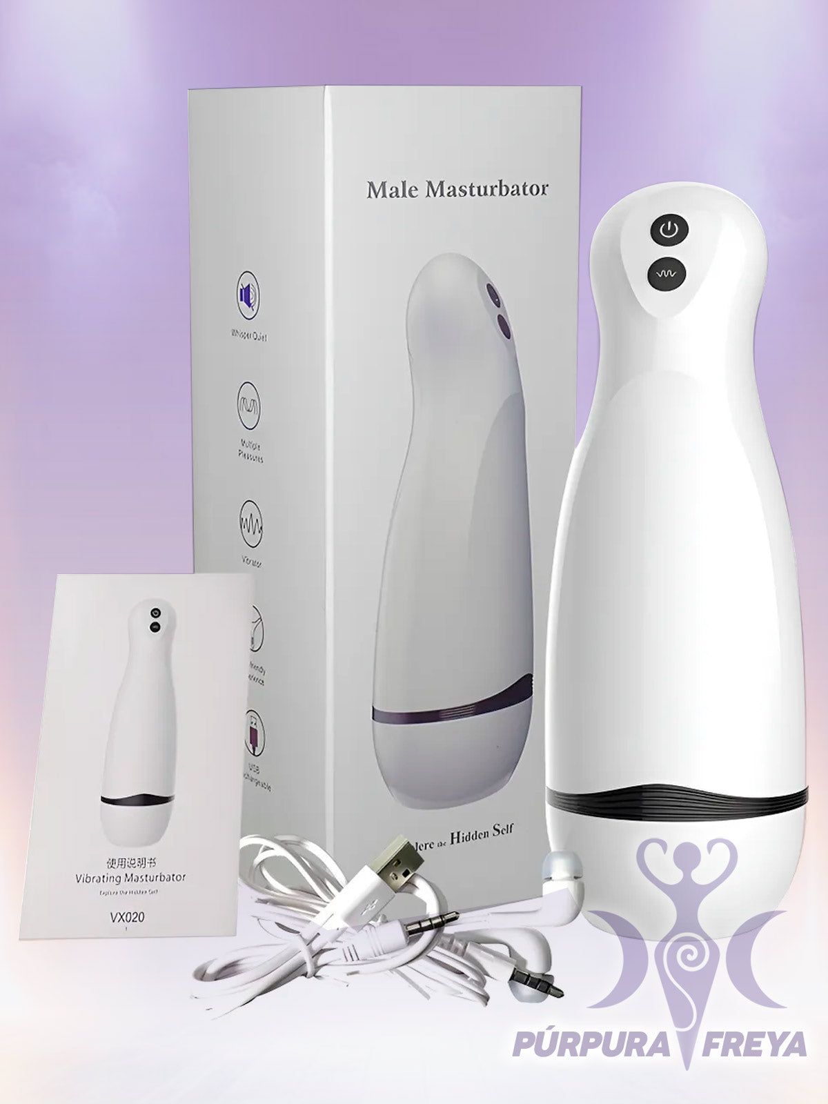 VAGINA VIBRADORA HYDRA - 11 MODOS DI VIBRACIÓN